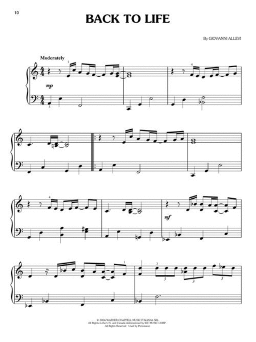 Beautiful Easy Piano Instrumentals Easy Piano scores gallery preview page 5