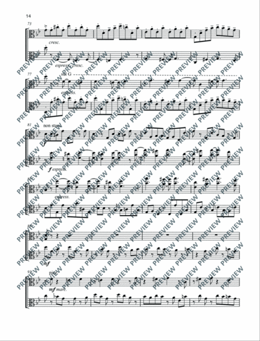 Four Turing Tests Viola scores gallery preview page 15