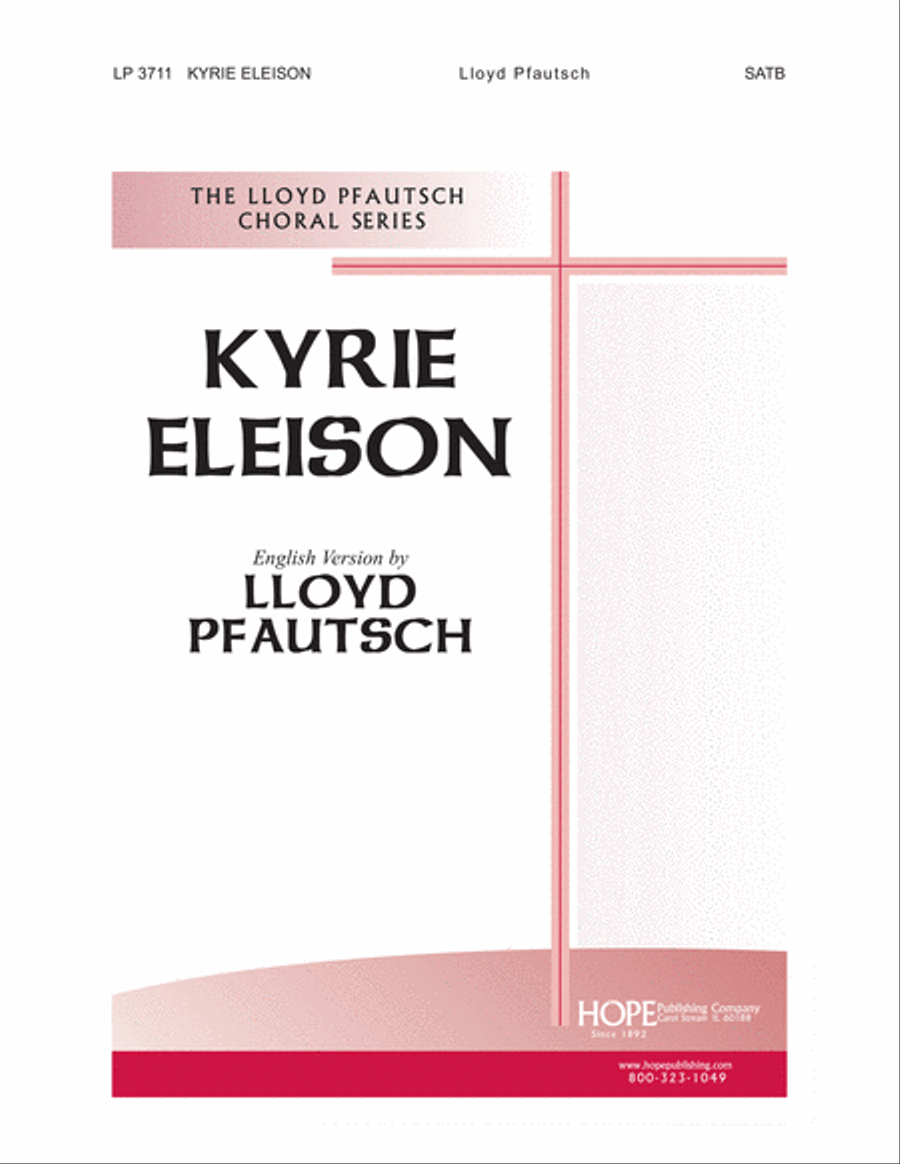 Kyrie Eleison 4-Part scores gallery preview page 1