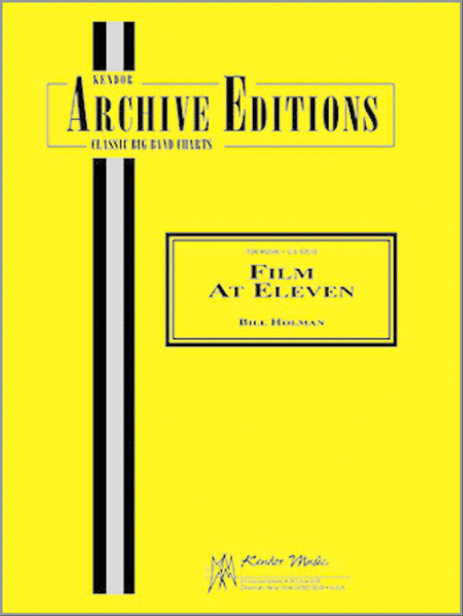 Film At Eleven Film At Eleven Jazz Ensemble scores gallery preview page 1