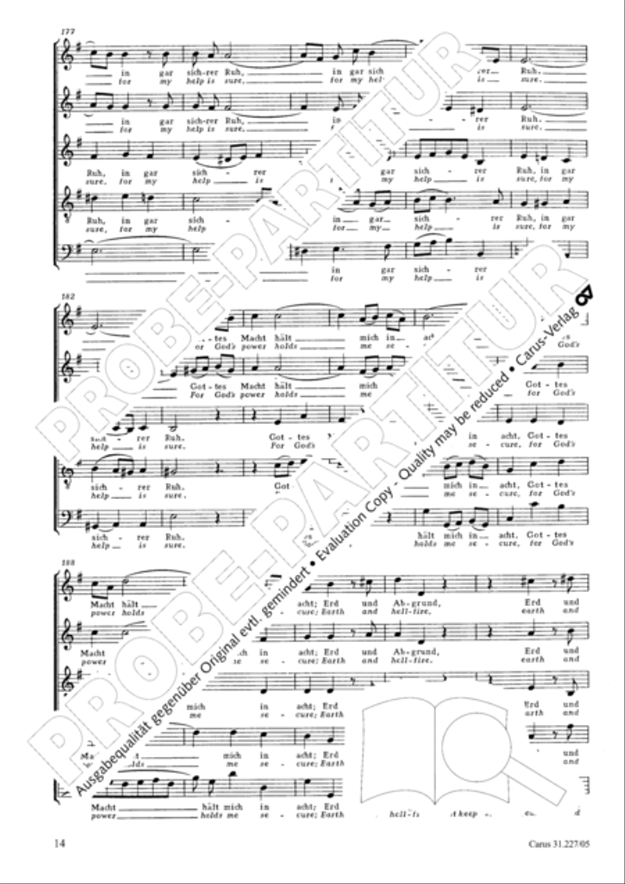 Jesu, my salvation (Jesu, thou my pleasure) SSATB scores gallery preview page 15
