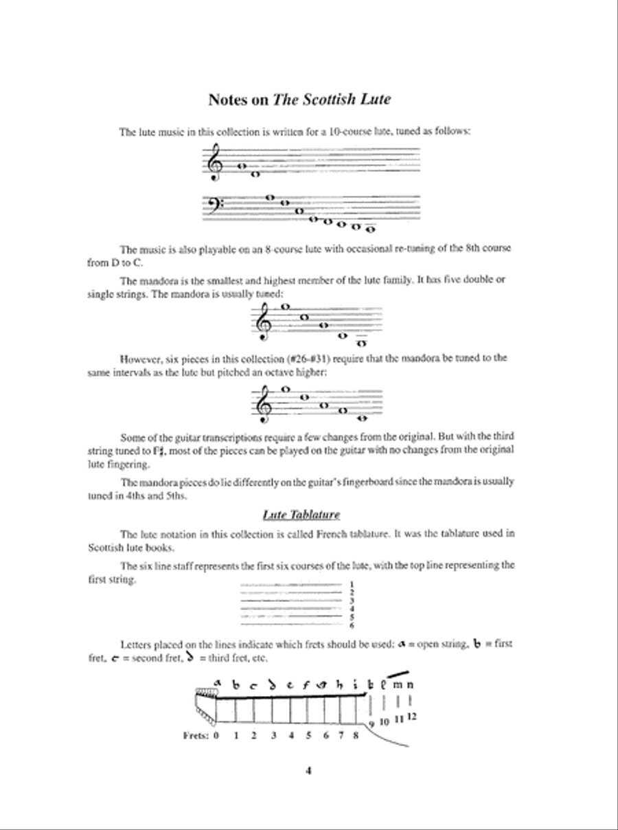 The Scottish Lute Lute scores gallery preview page 5