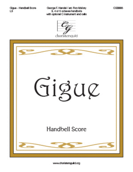Gigue - Handbell Score