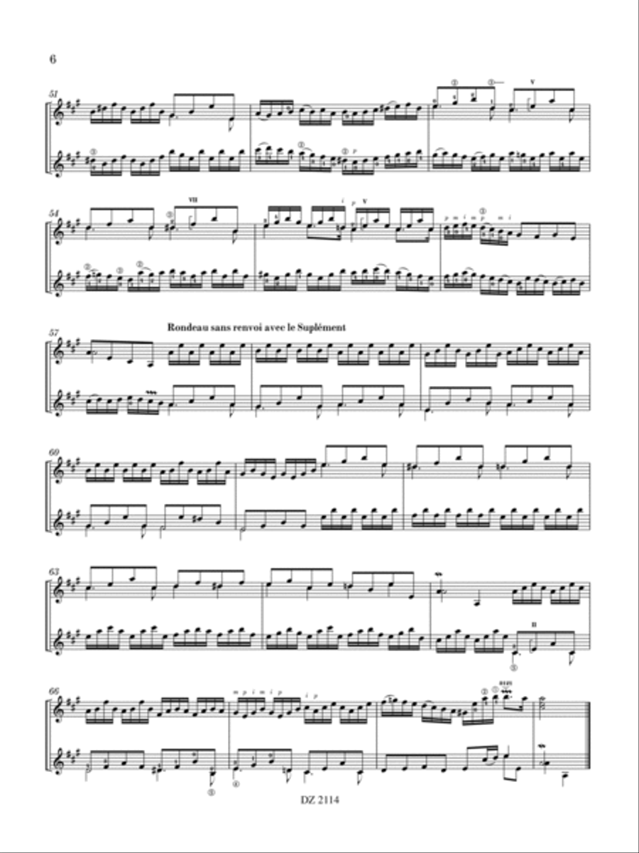Le tic-toc-choc Classical Guitar scores gallery preview page 6