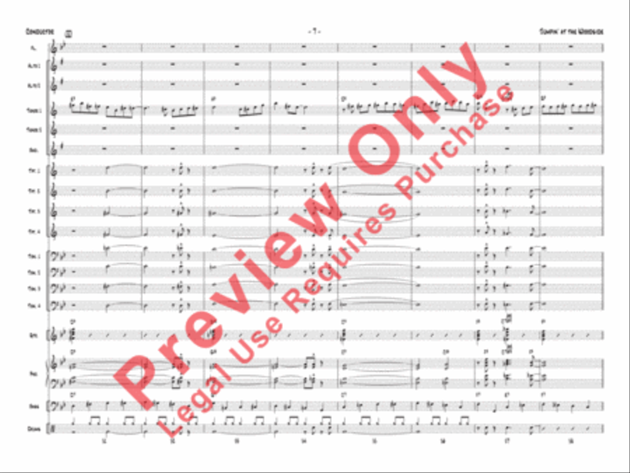 Jumpin' at the Woodside Jazz Ensemble scores gallery preview page 11