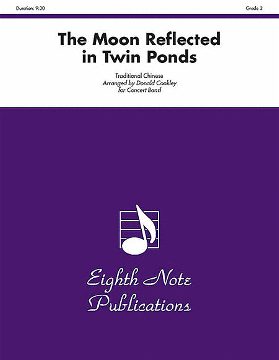 The Moon Reflected in Twin Ponds Concert Band scores gallery preview page 1