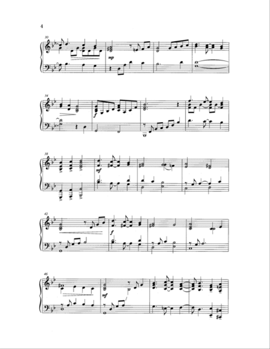 Go Tell It 4-Part scores gallery preview page 7