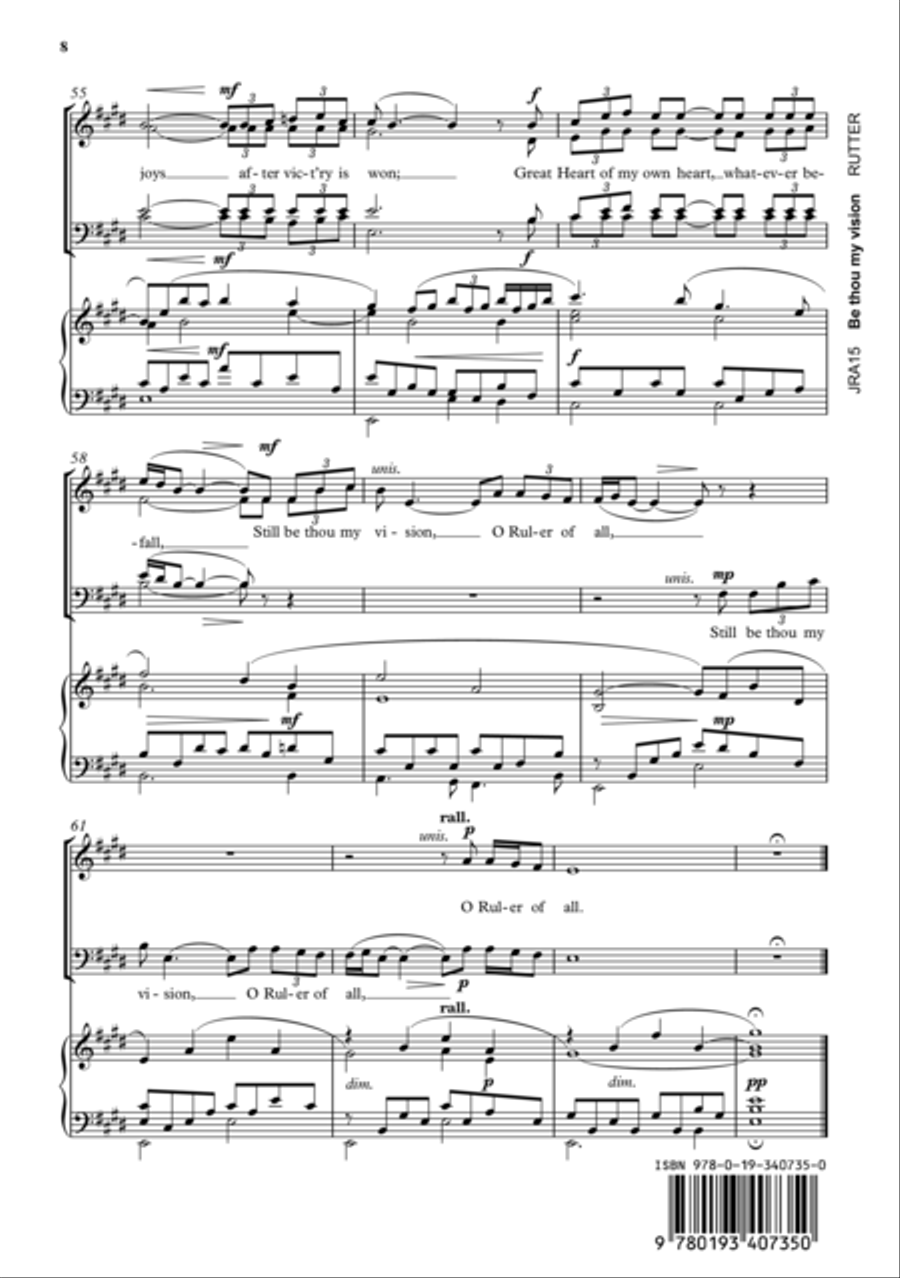 Be thou my vision Be thou my vision 4-Part scores gallery preview page 3