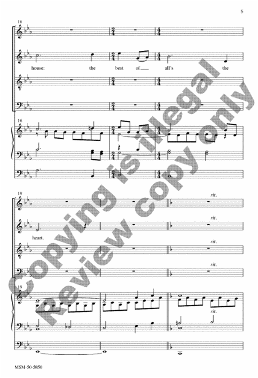 The Best of Rooms 4-Part scores gallery preview page 12