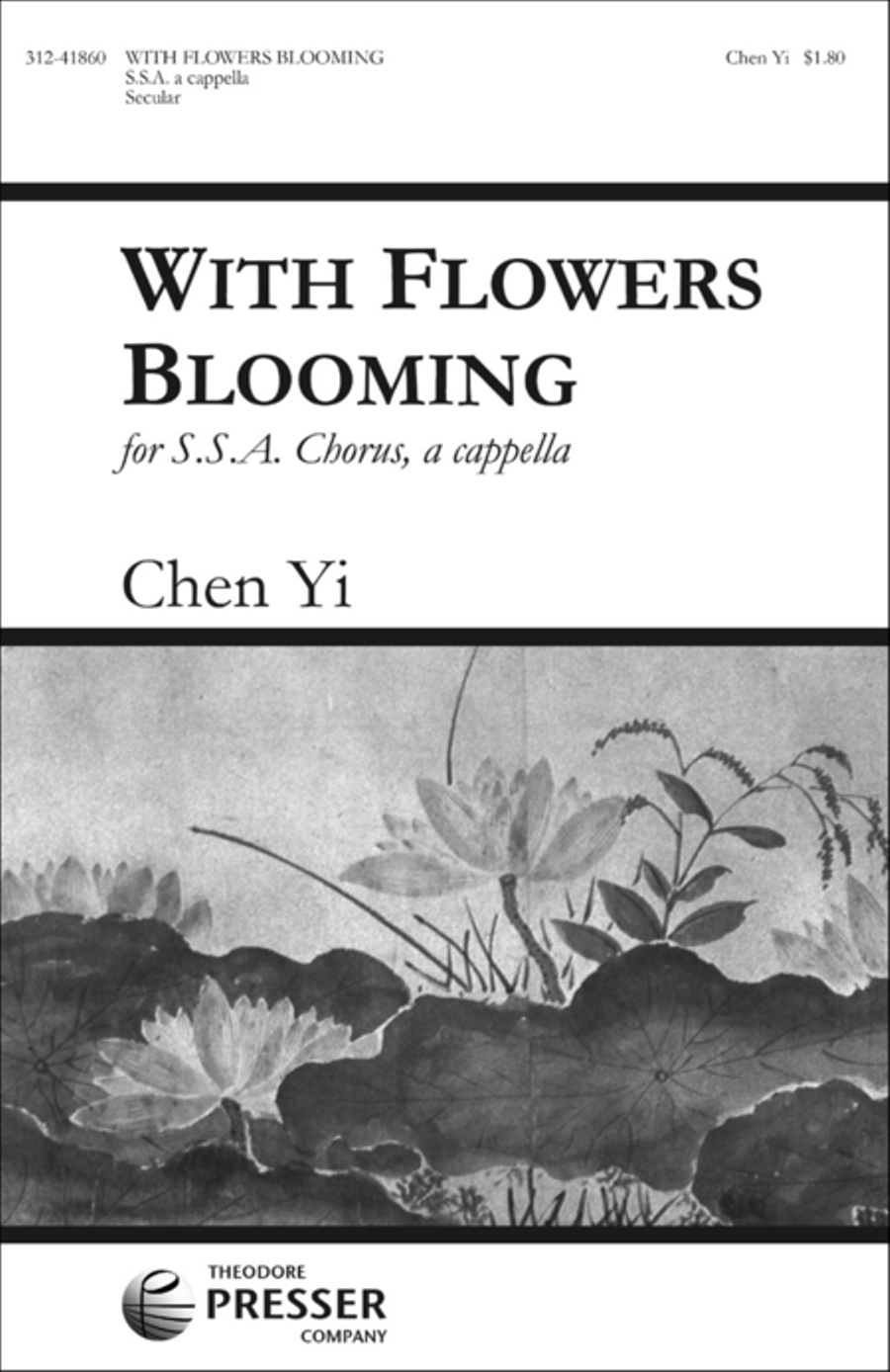 With Flowers Blooming With Flowers Blooming SSA scores gallery preview page 1