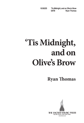 Book cover for 'Tis Midnight and on Olives Brow