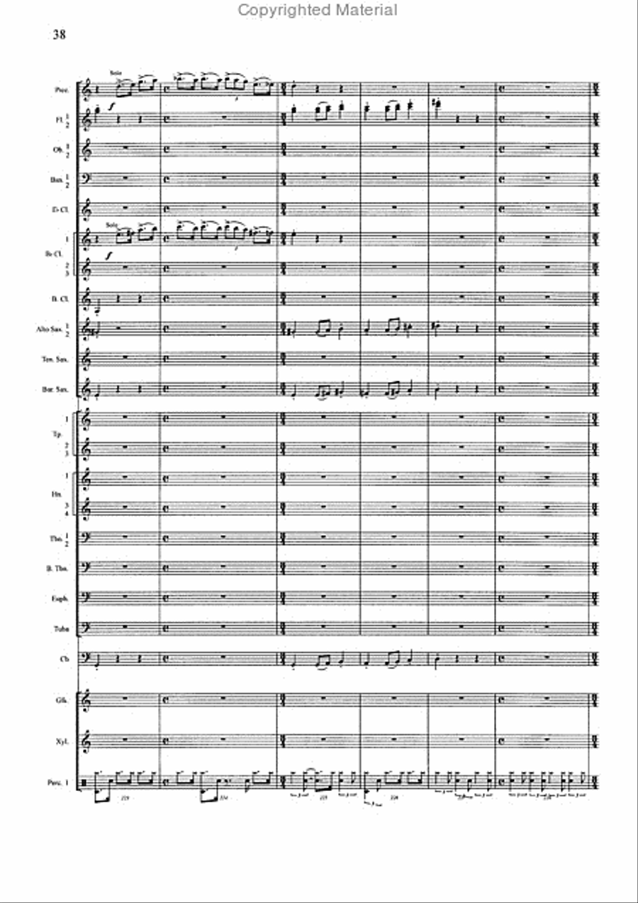 Yves Montand Yves Montand Concert Band scores gallery preview page 19