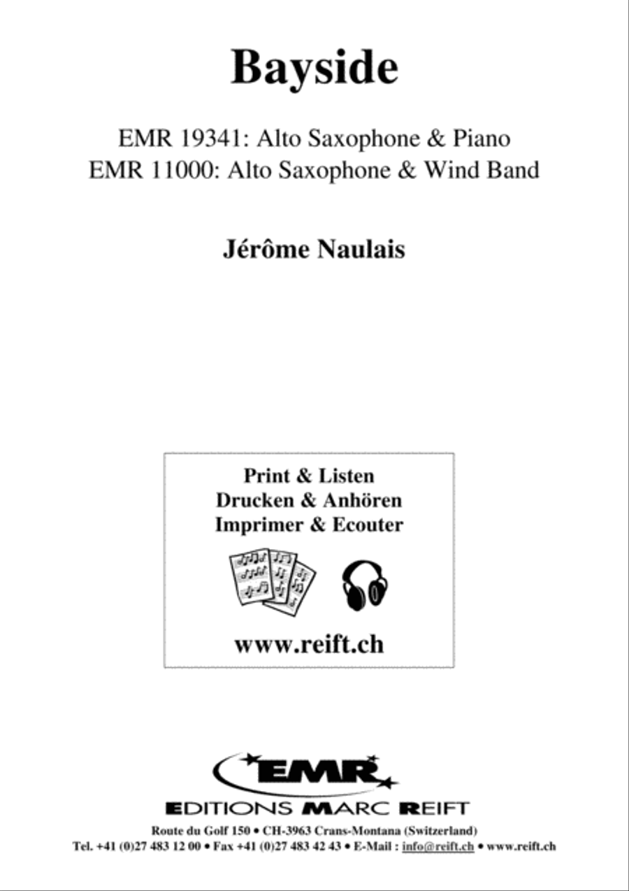 Bayside Alto Saxophone scores gallery preview page 2