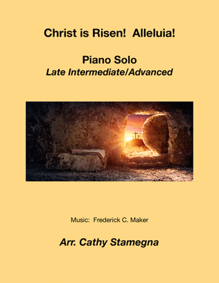 Christ is Risen! Alleluia! (Late intermediate/Advanced Piano Solo)