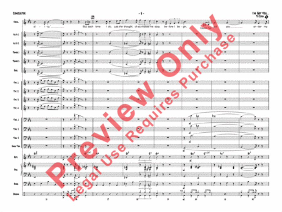 I've Got You Under My Skin Jazz Ensemble scores gallery preview page 11