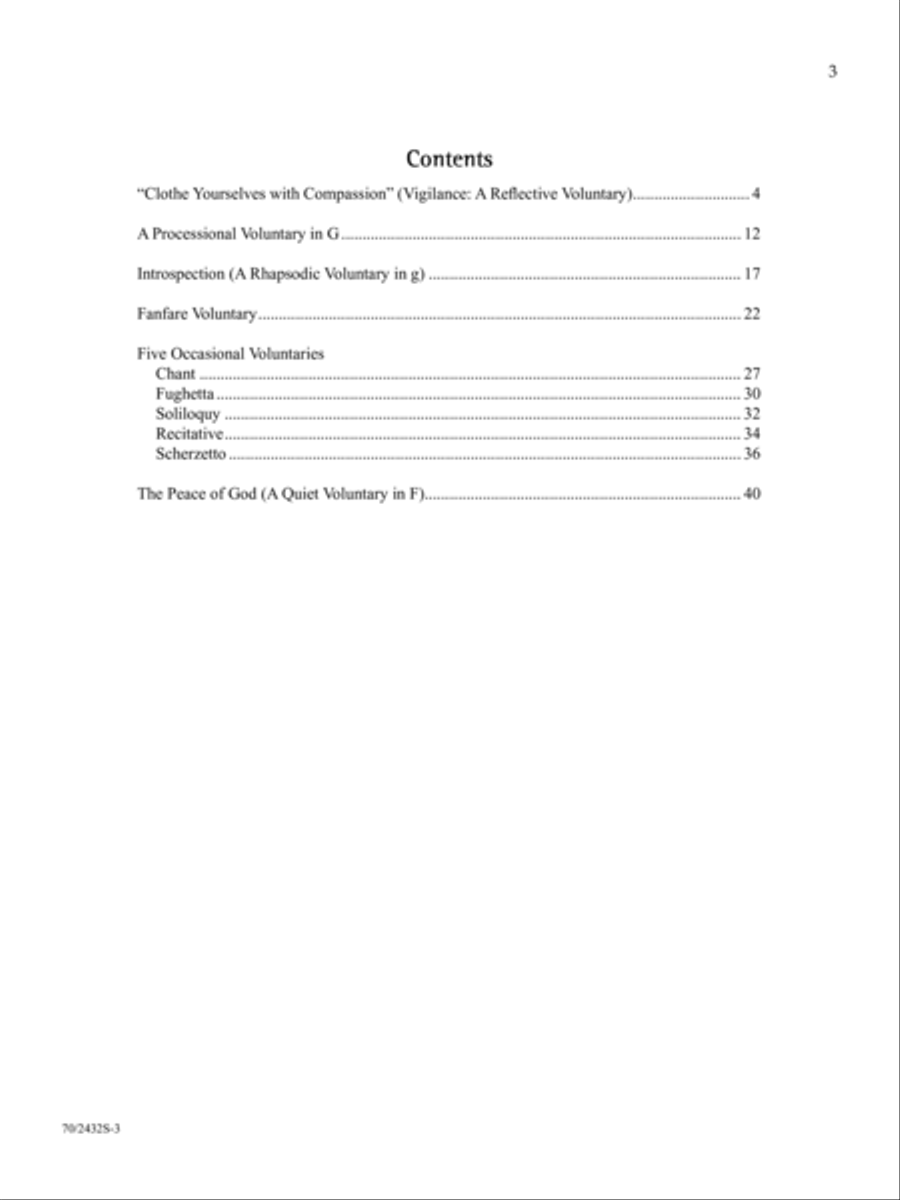 An Array of Voluntaries Organ scores gallery preview page 3