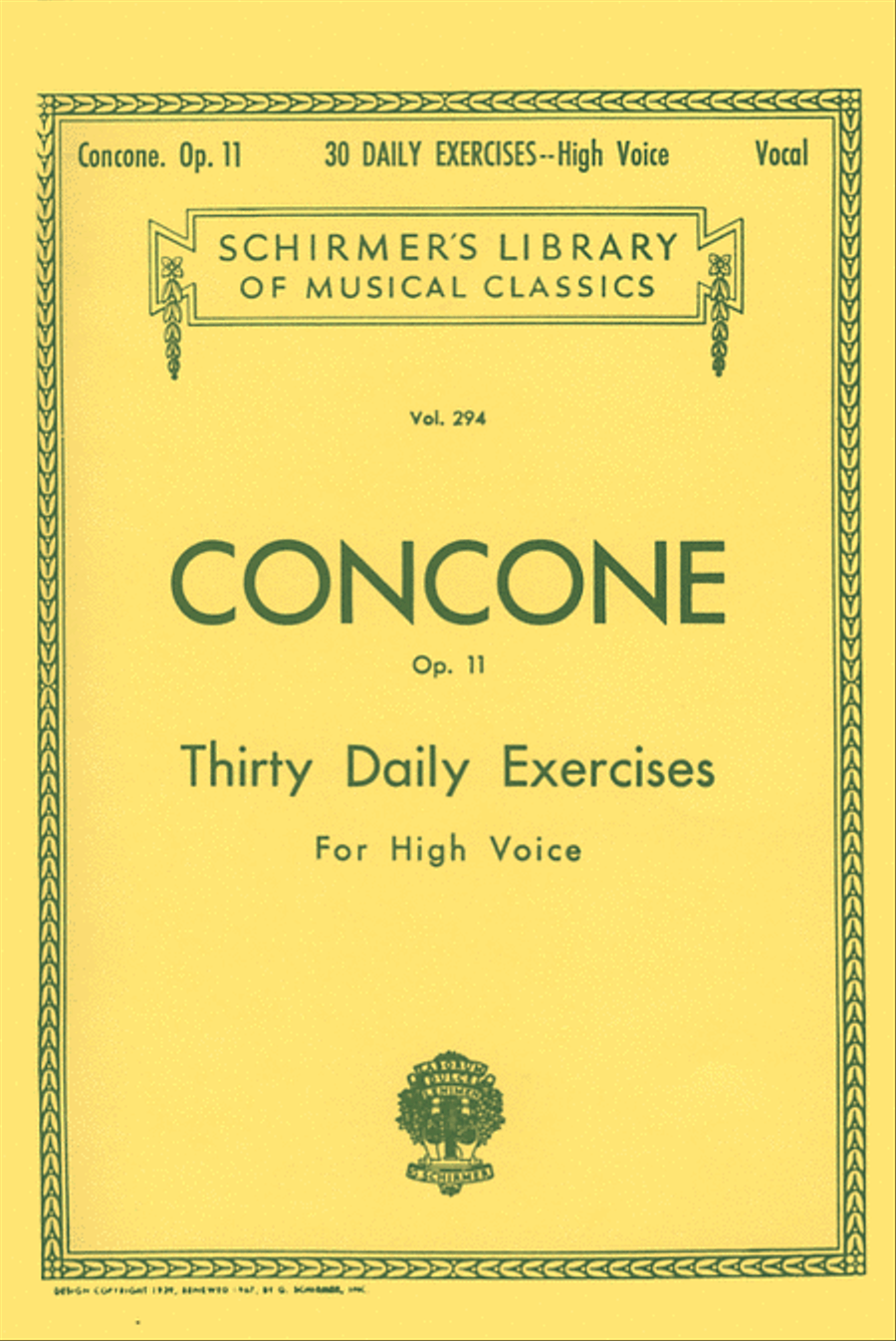 30 Daily Exercises, Op. 11