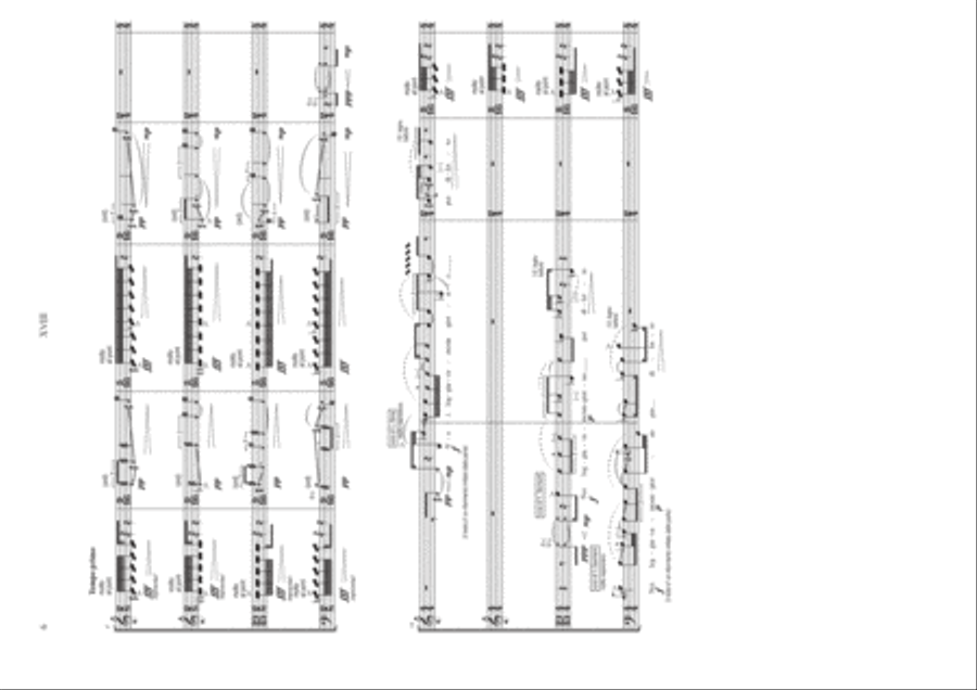 Fabio Cifariello Ciardi: XVIII (ES-22-033) - Score Only String Quartet scores gallery preview page 5