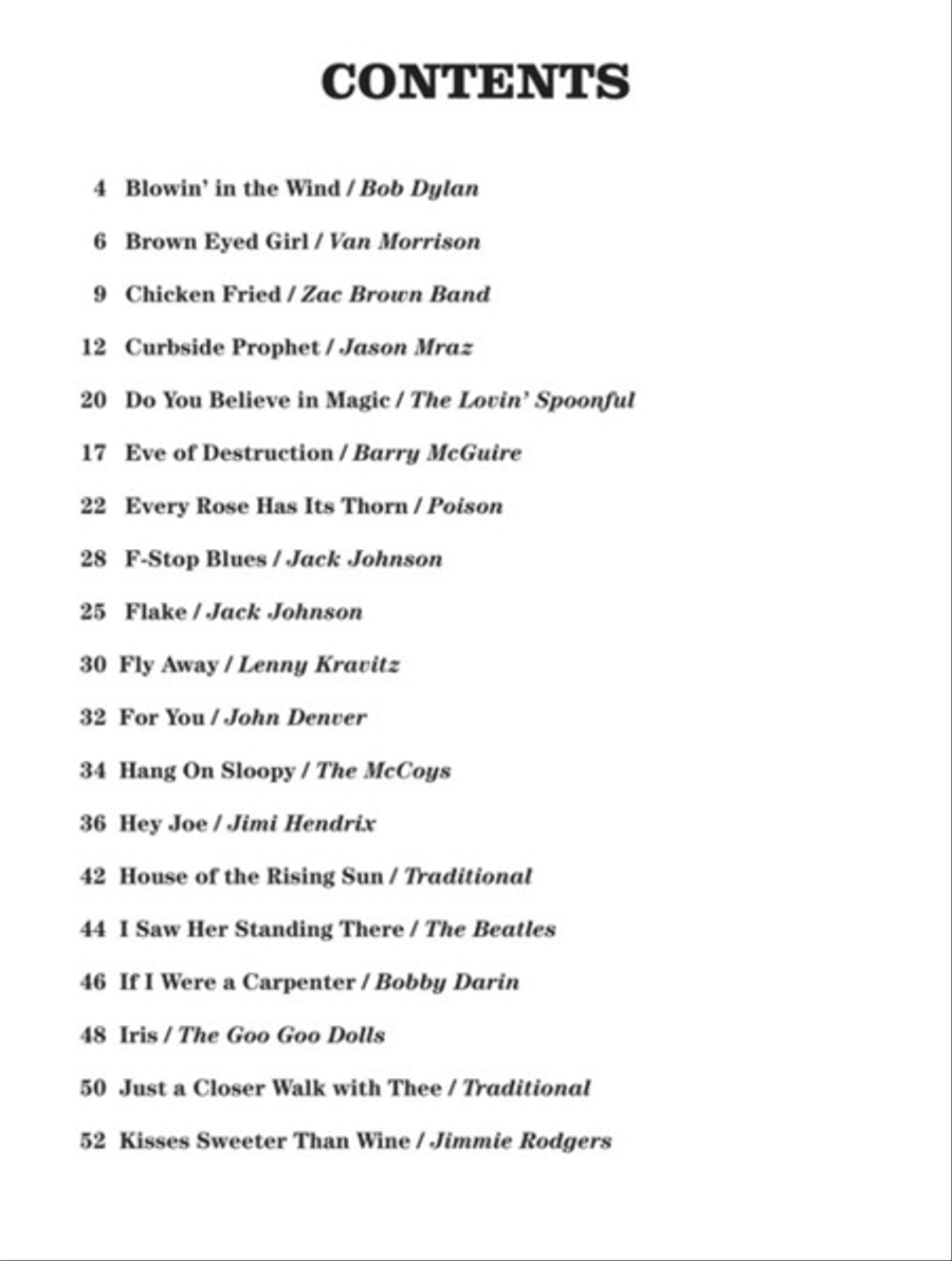 Strum & Sing: The 5 Chord Songbook Electric Guitar scores gallery preview page 2