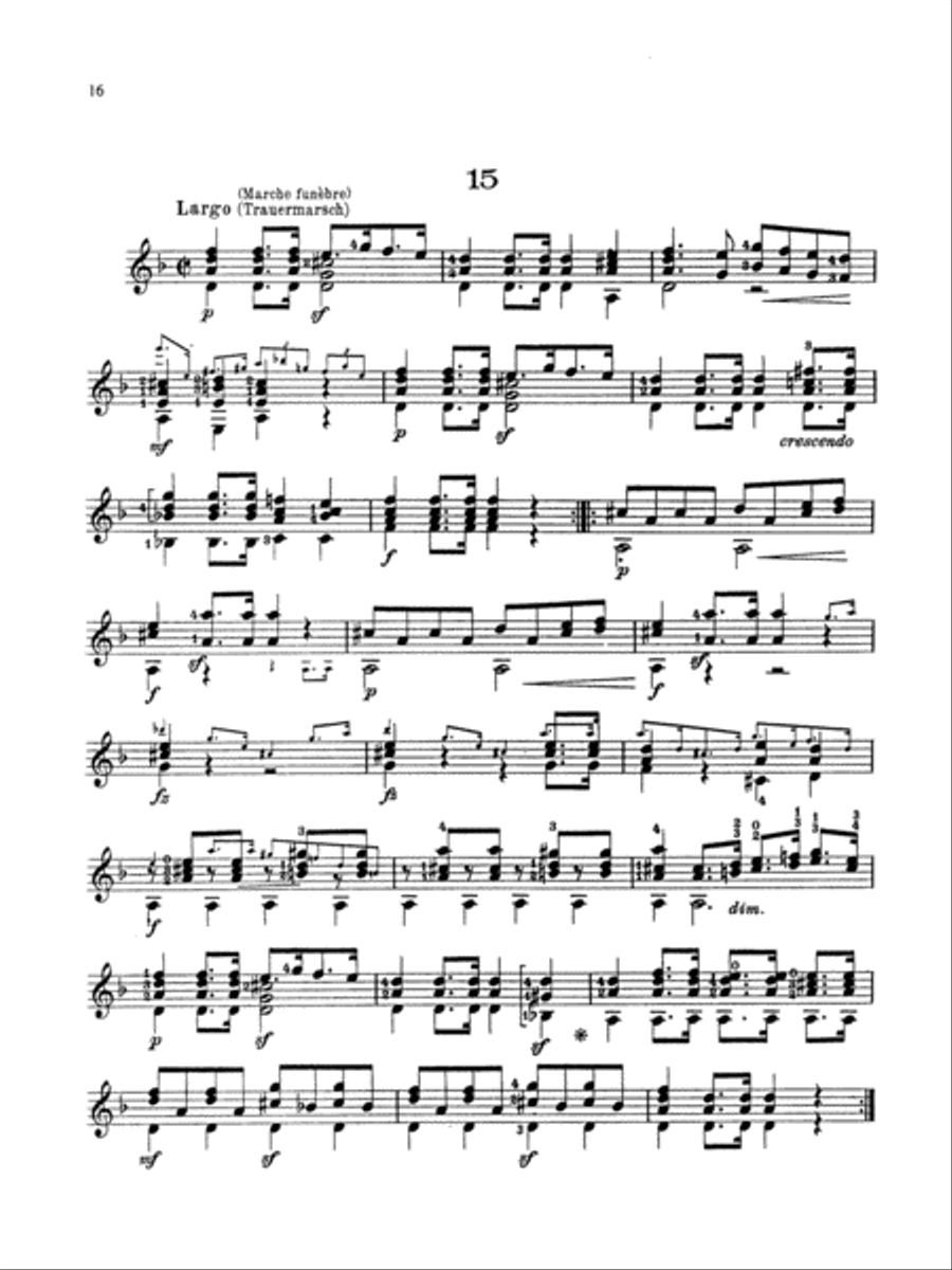 Diabelli: 18 Pieces for Guitar and Piano Acoustic Guitar scores gallery preview page 1