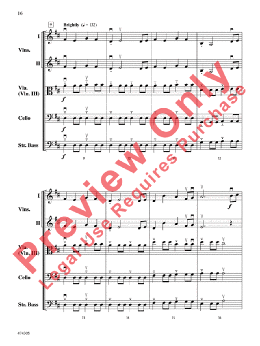 Sky Suite Sky Suite String Orchestra scores gallery preview page 17