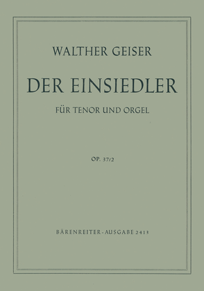 Der Einsiedler, Op. 37/2