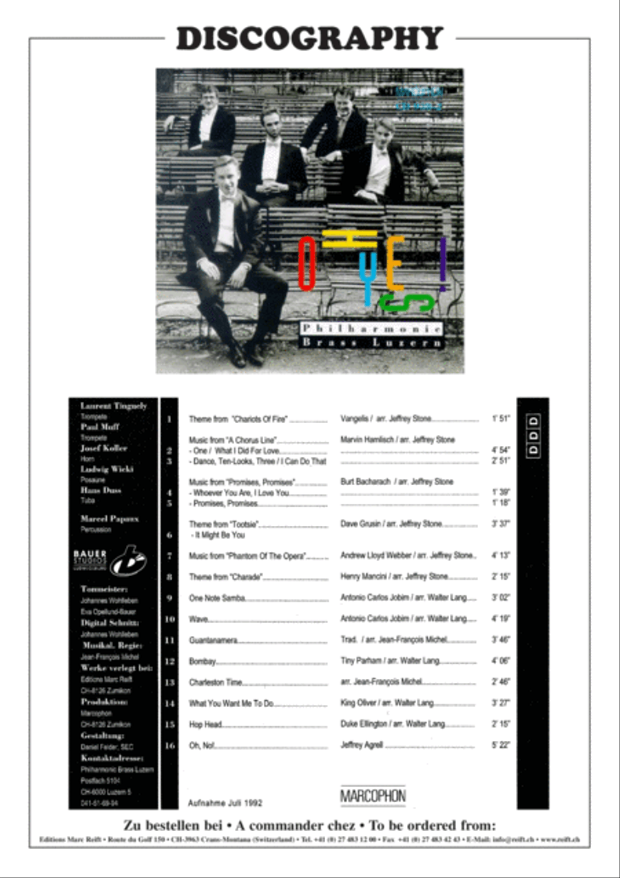 What You Want Me To Do Brass Quintet scores gallery preview page 3