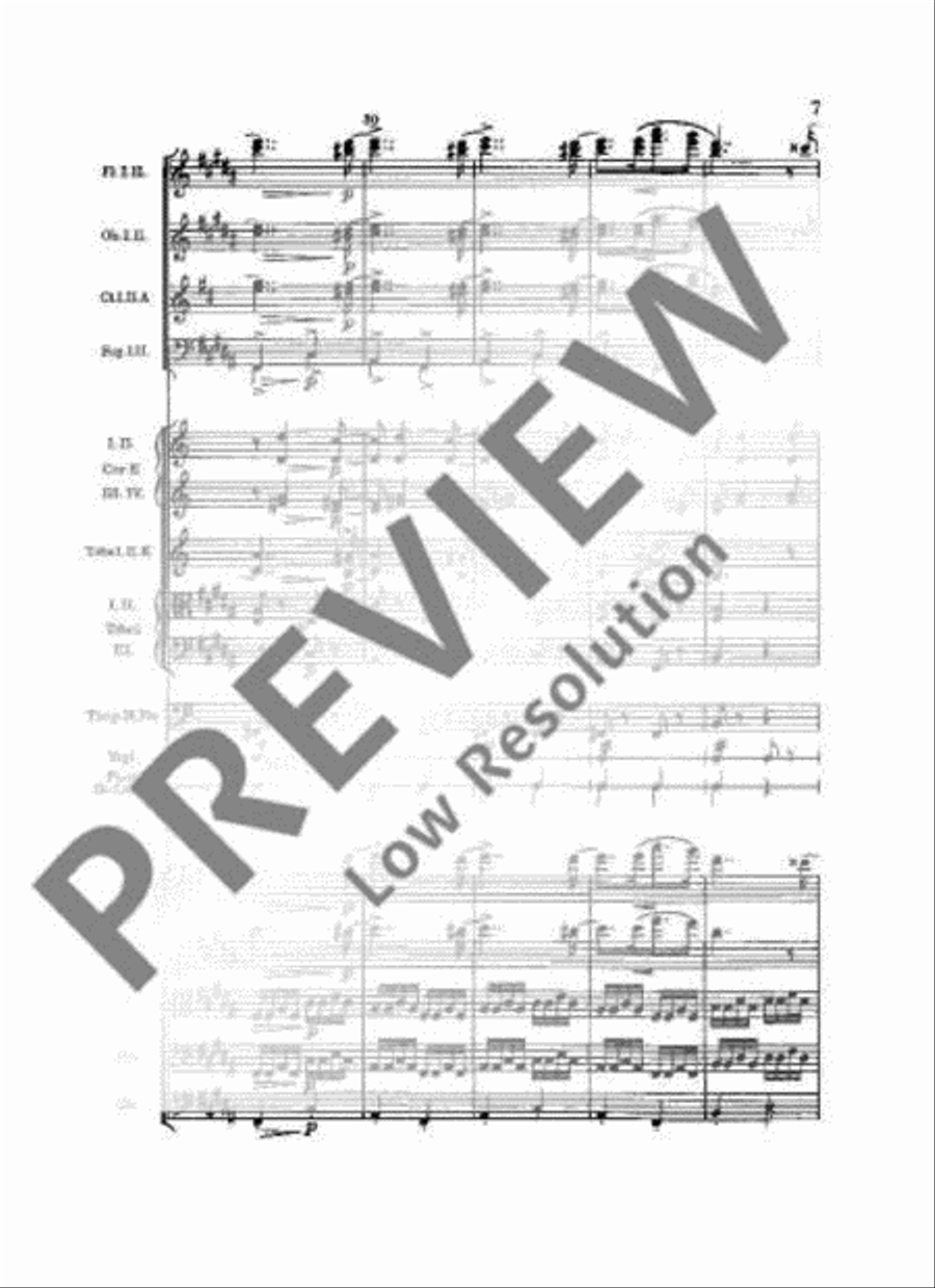 Slavonic Dances Orchestra scores gallery preview page 10