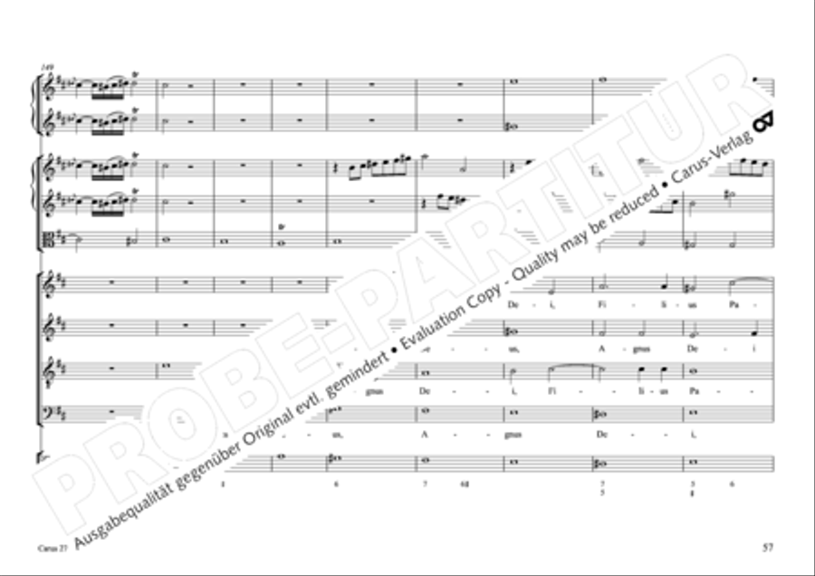 Messa per il Santissimo Natale 4-Part scores gallery preview page 48