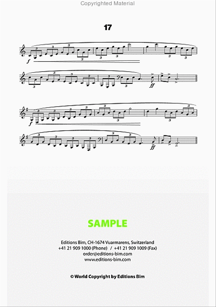 76 Progressive Klangetüden für Horn Horn scores gallery preview page 23