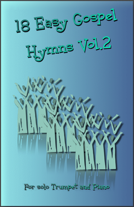 Book cover for 18 Gospel Hymns Vol.2 for Solo Trumpet and Piano