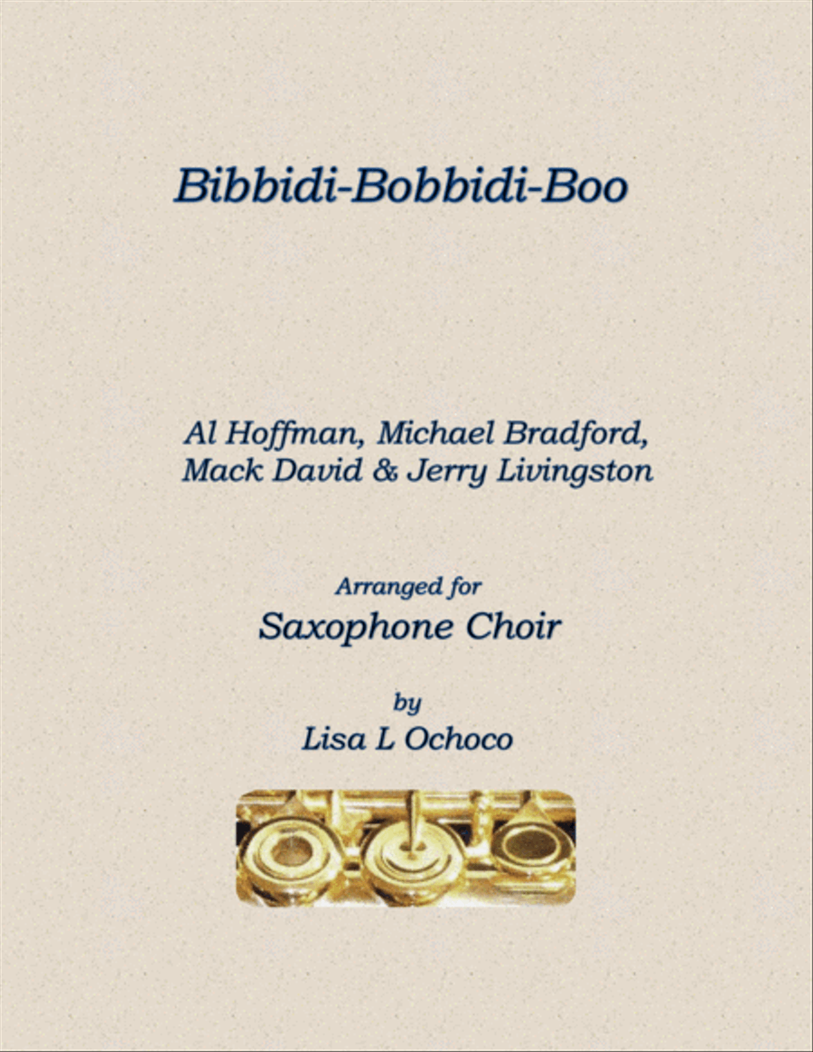 Put It Together (bibbidi Bobbidi Boo) Woodwind Ensemble scores gallery preview page 1