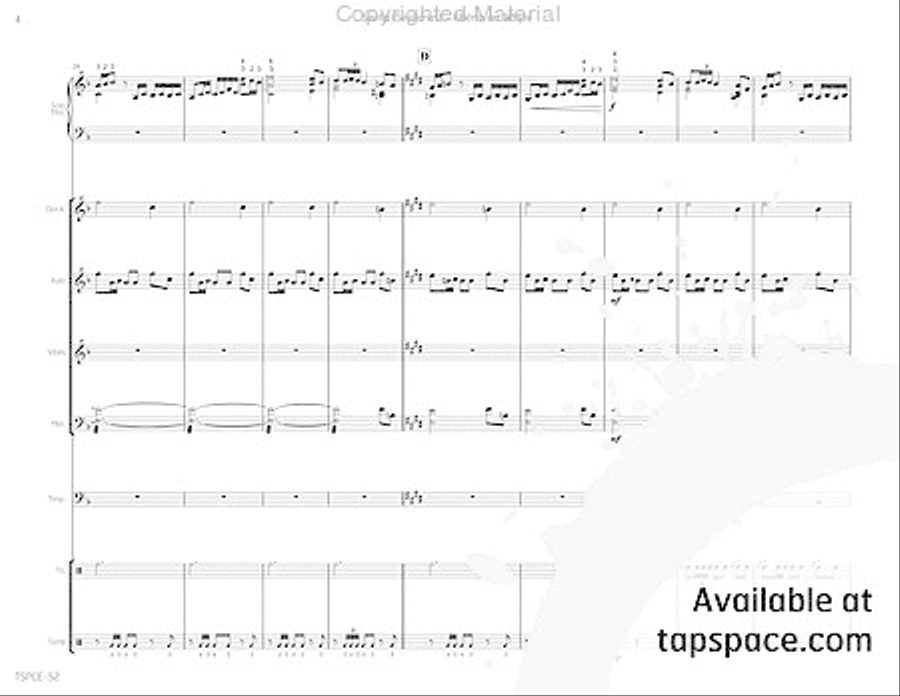 Sevilla (Sevillanas) Percussion Ensemble scores gallery preview page 9