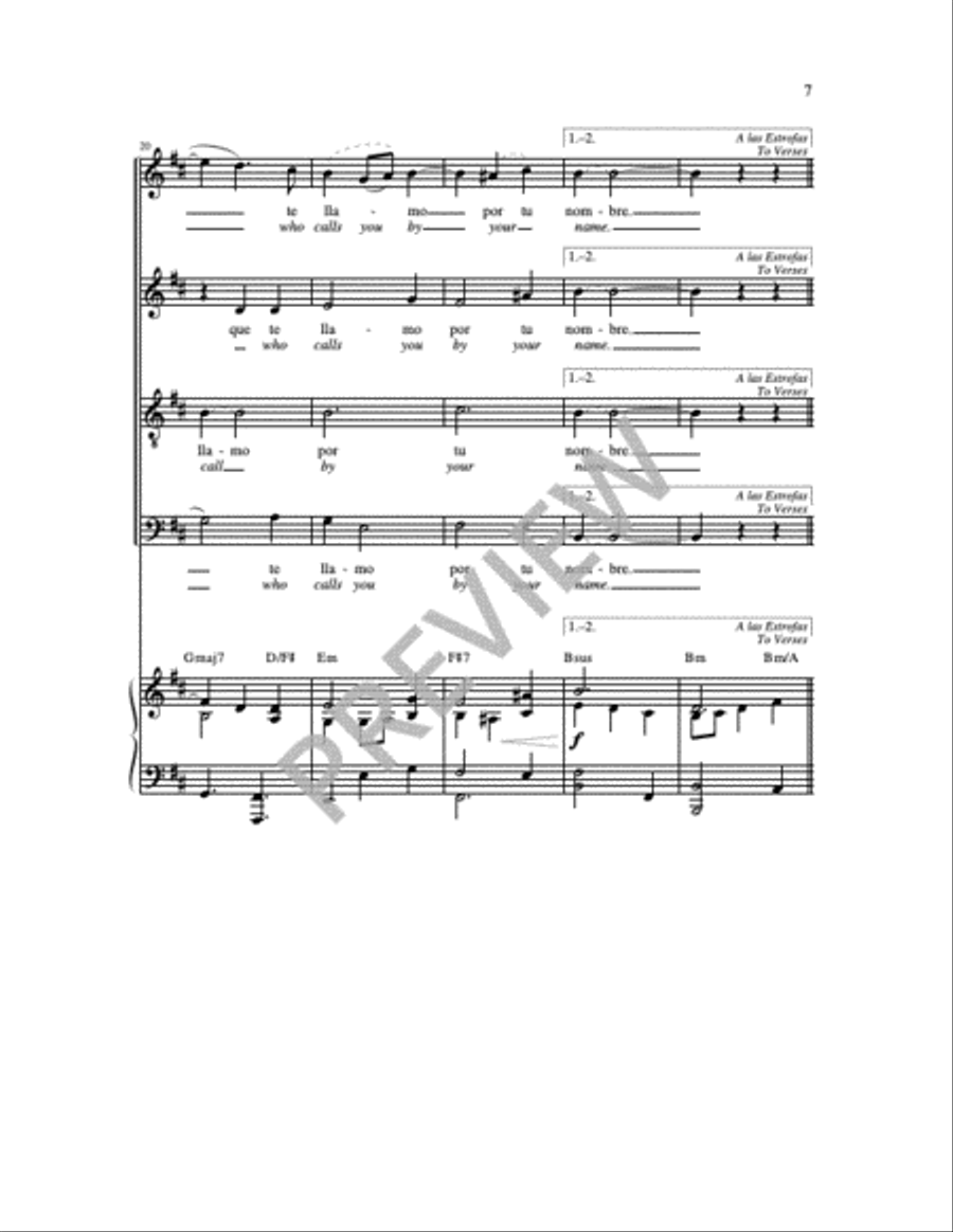 Tesoros Ocultos 4-Part scores gallery preview page 2