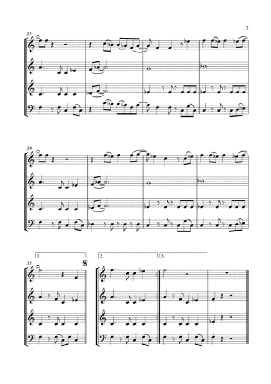 Happy Brass Ensemble scores gallery preview page 3