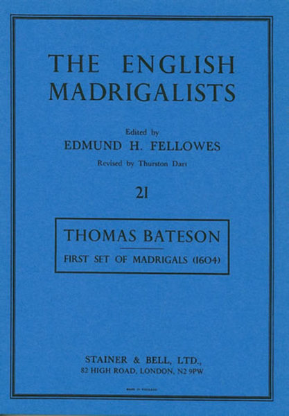 First Set of Madrigals (1604)
