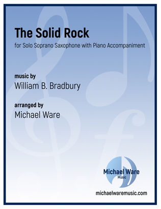 Book cover for The Solid Rock (Soprano Sax)