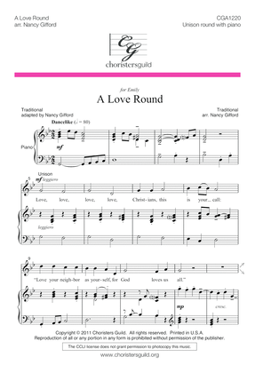 Book cover for A Love Round