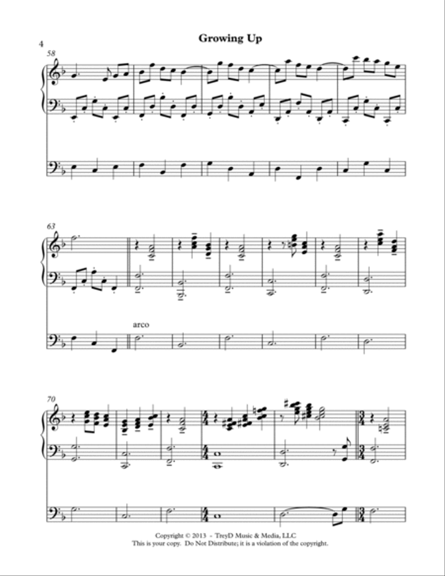 Growing Up Growing Up Set of Parts scores gallery preview page 4