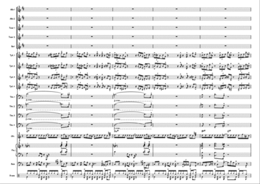 Funk at the Eem Jazz Ensemble scores gallery preview page 4