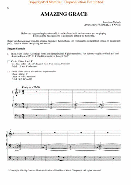 Four Hymn Improvisations for Organ – Volume I