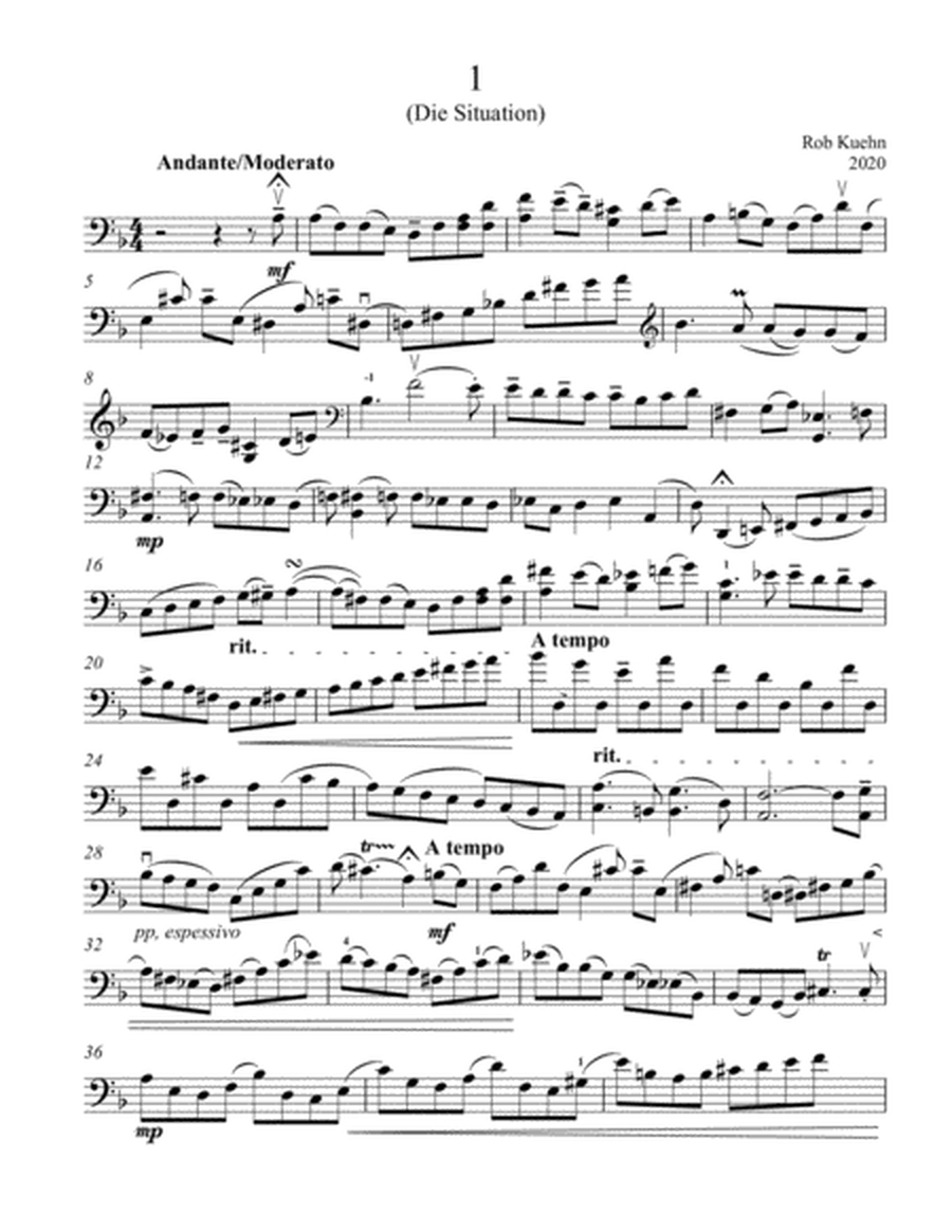 Suite for Solo Cello 1. Die Situation