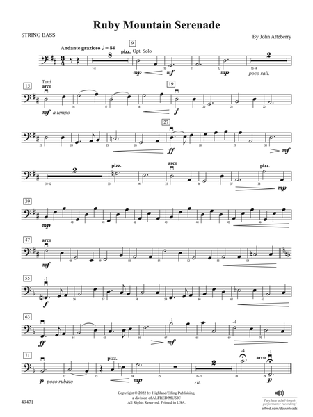Ruby Mountain Serenade: String Bass