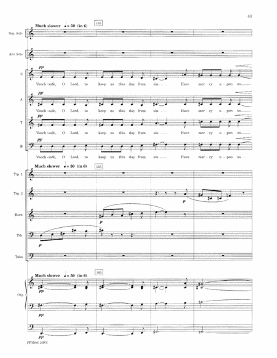 Transfiguration: An Ecumenical Mass - Full Score Divisi scores gallery preview page 46
