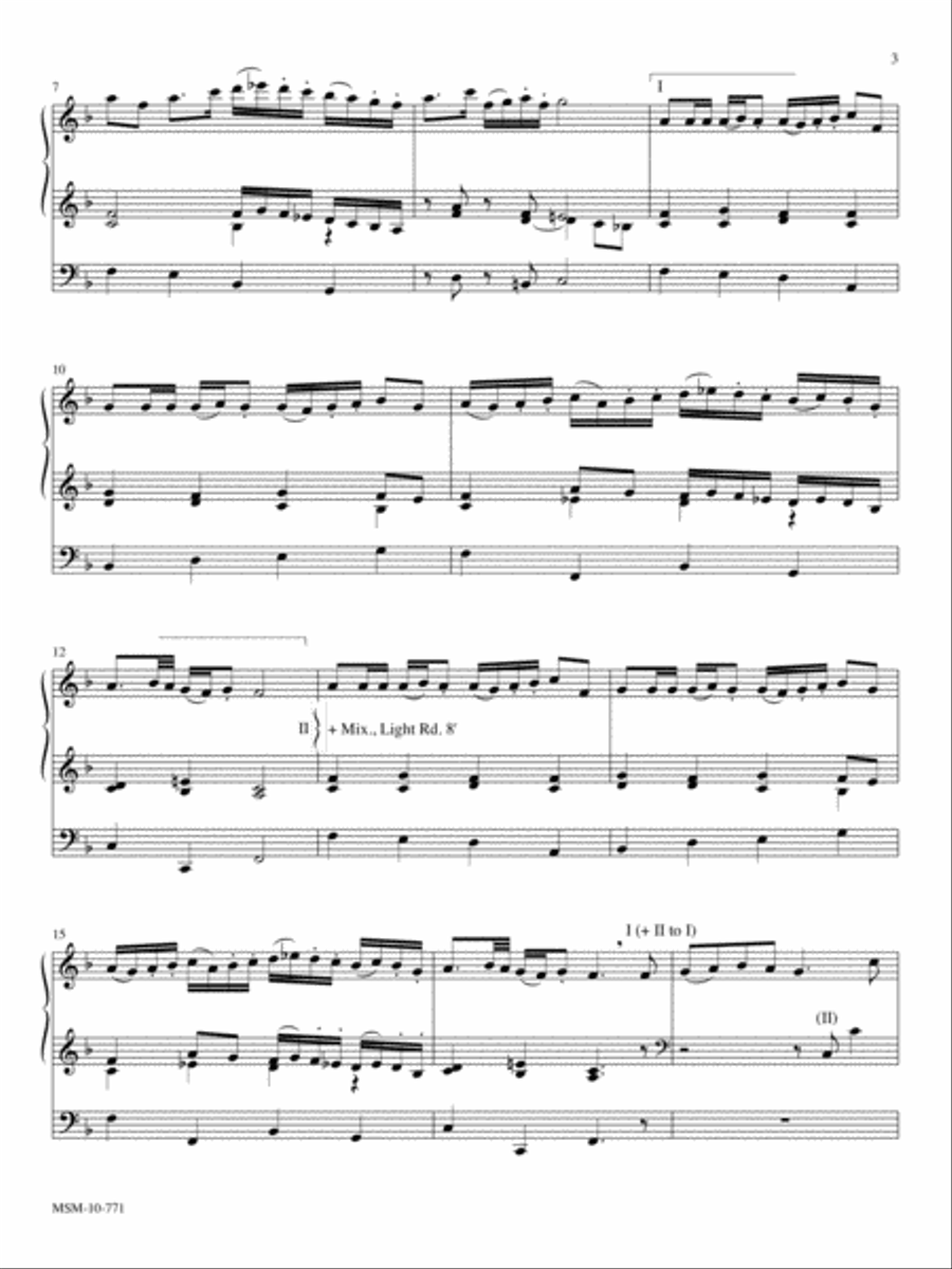 Trumpet Tune in F Major Trumpet Tune in F Major Trumpet scores gallery preview page 3