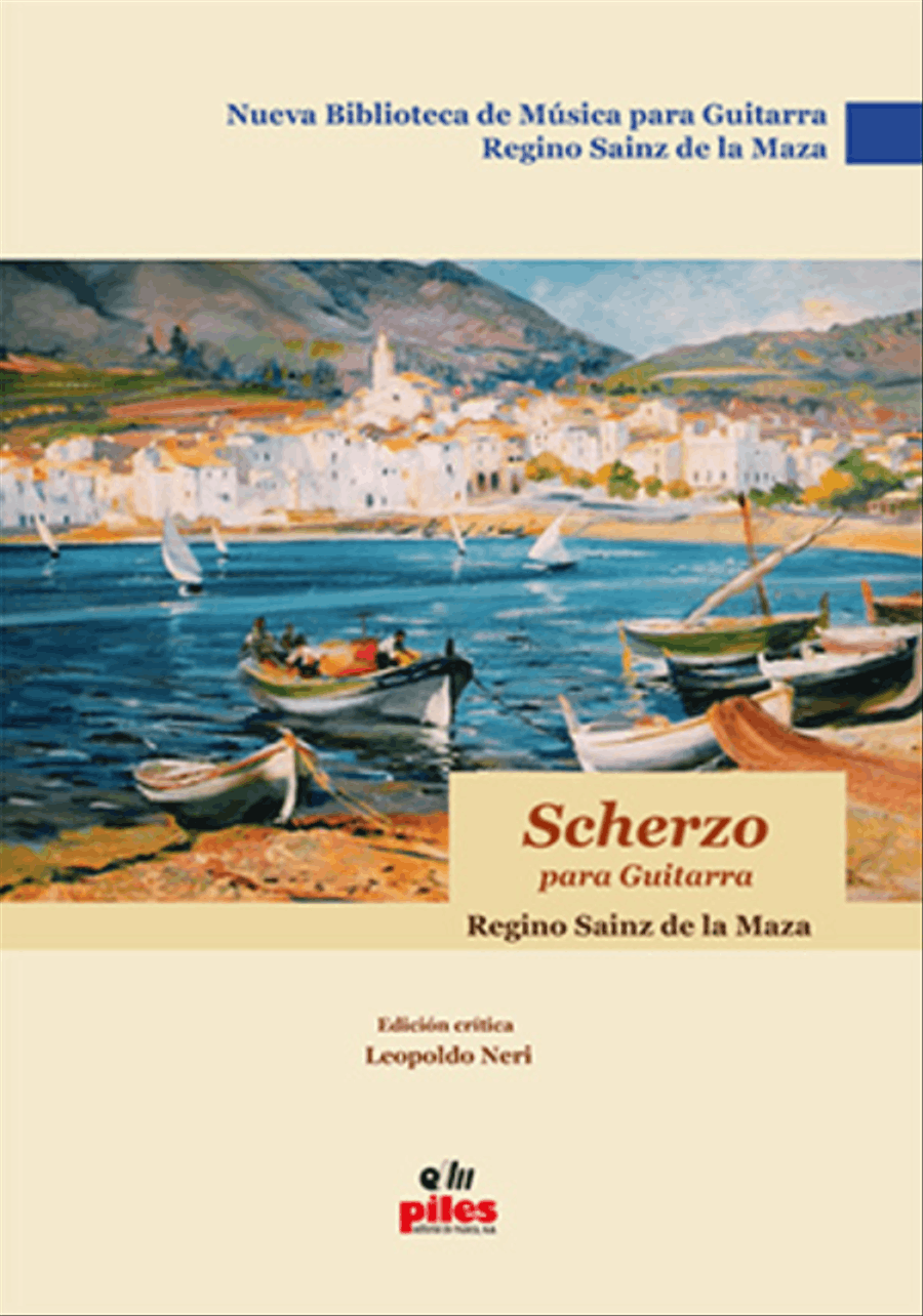 Scherzo para Guitarra (c.1933) Guitar scores gallery preview page 1