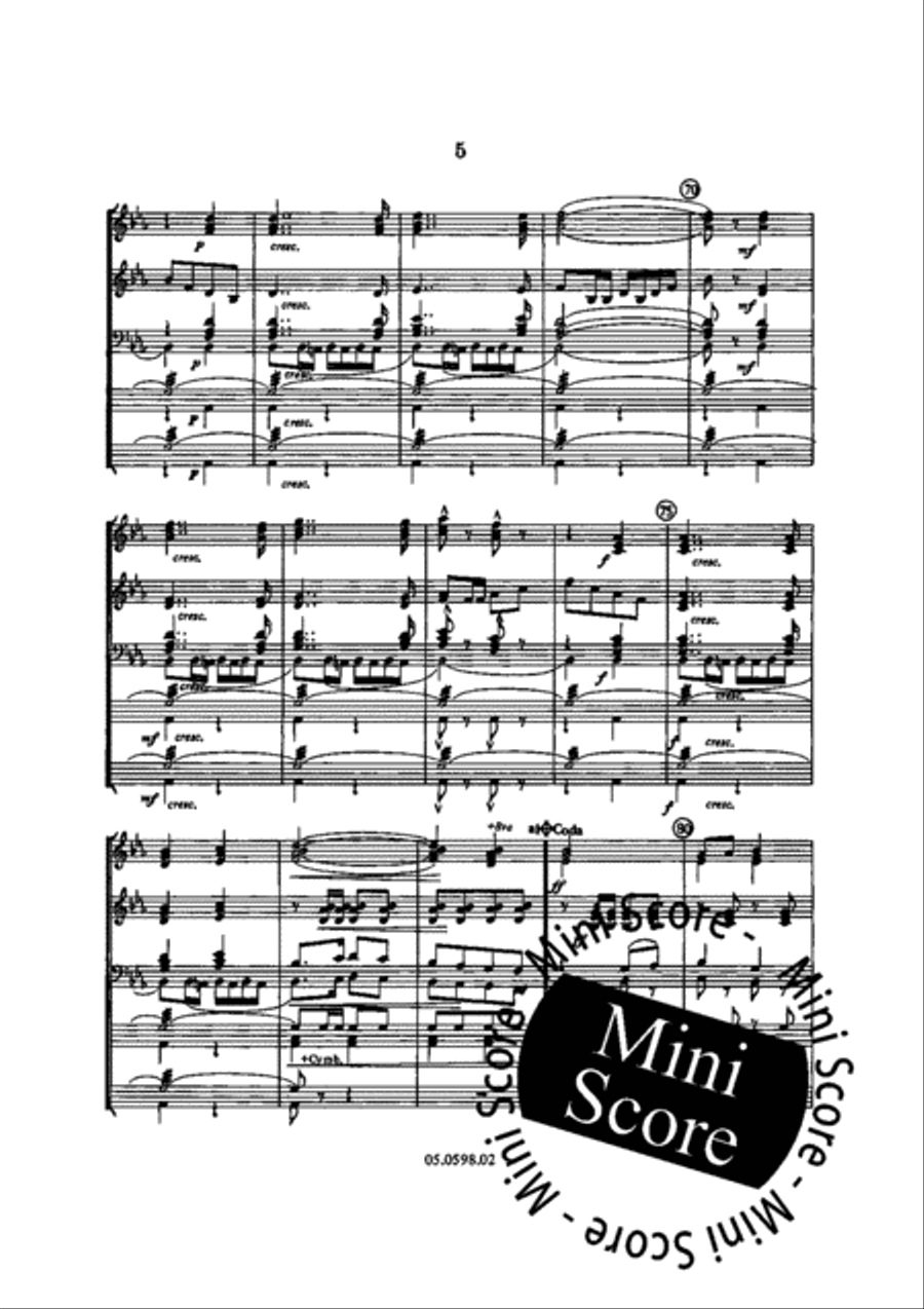 Brilliant Antwerp Concert Band scores gallery preview page 11