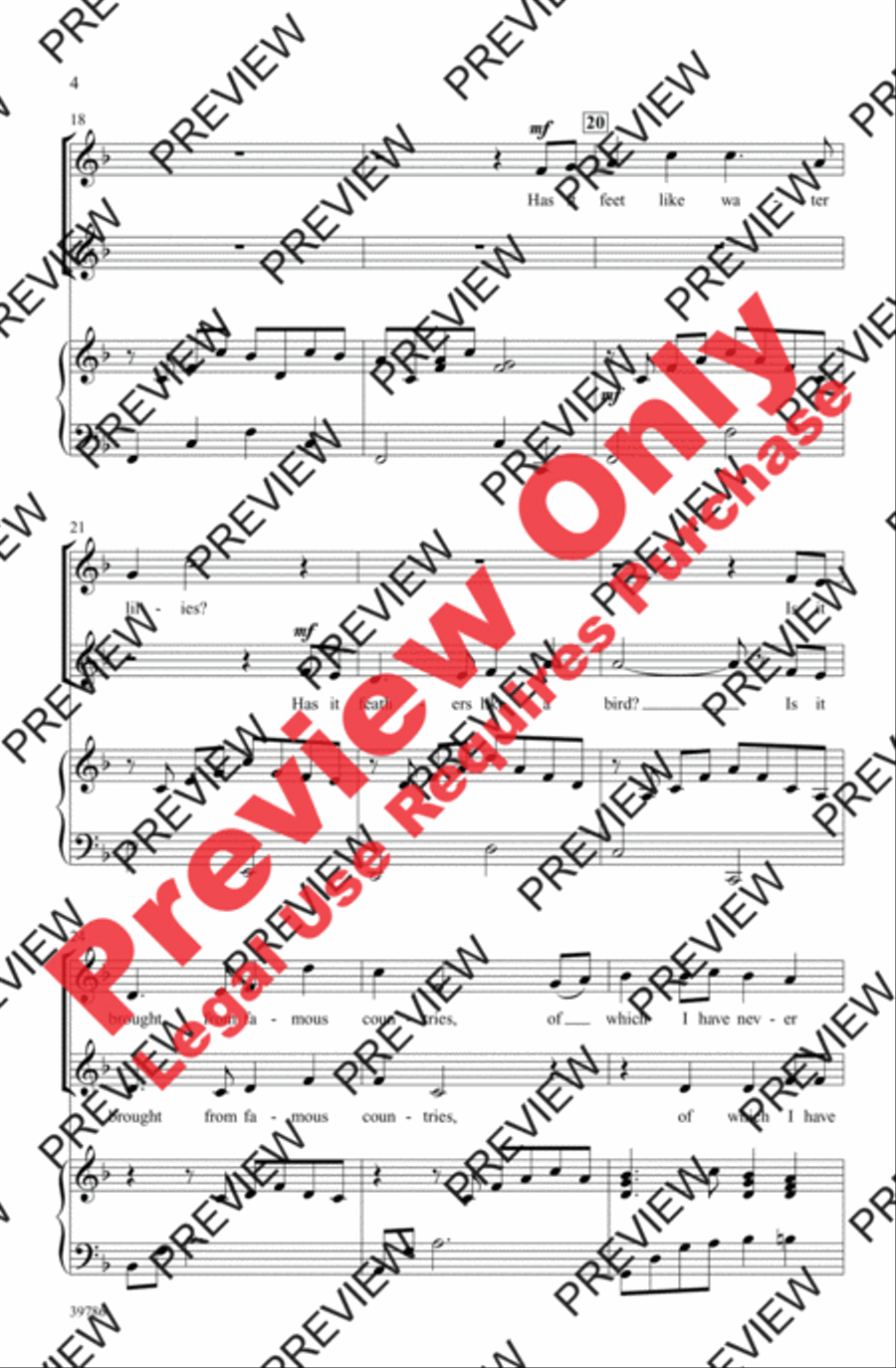 Will There Really Be a Morning? 2-Part scores gallery preview page 4