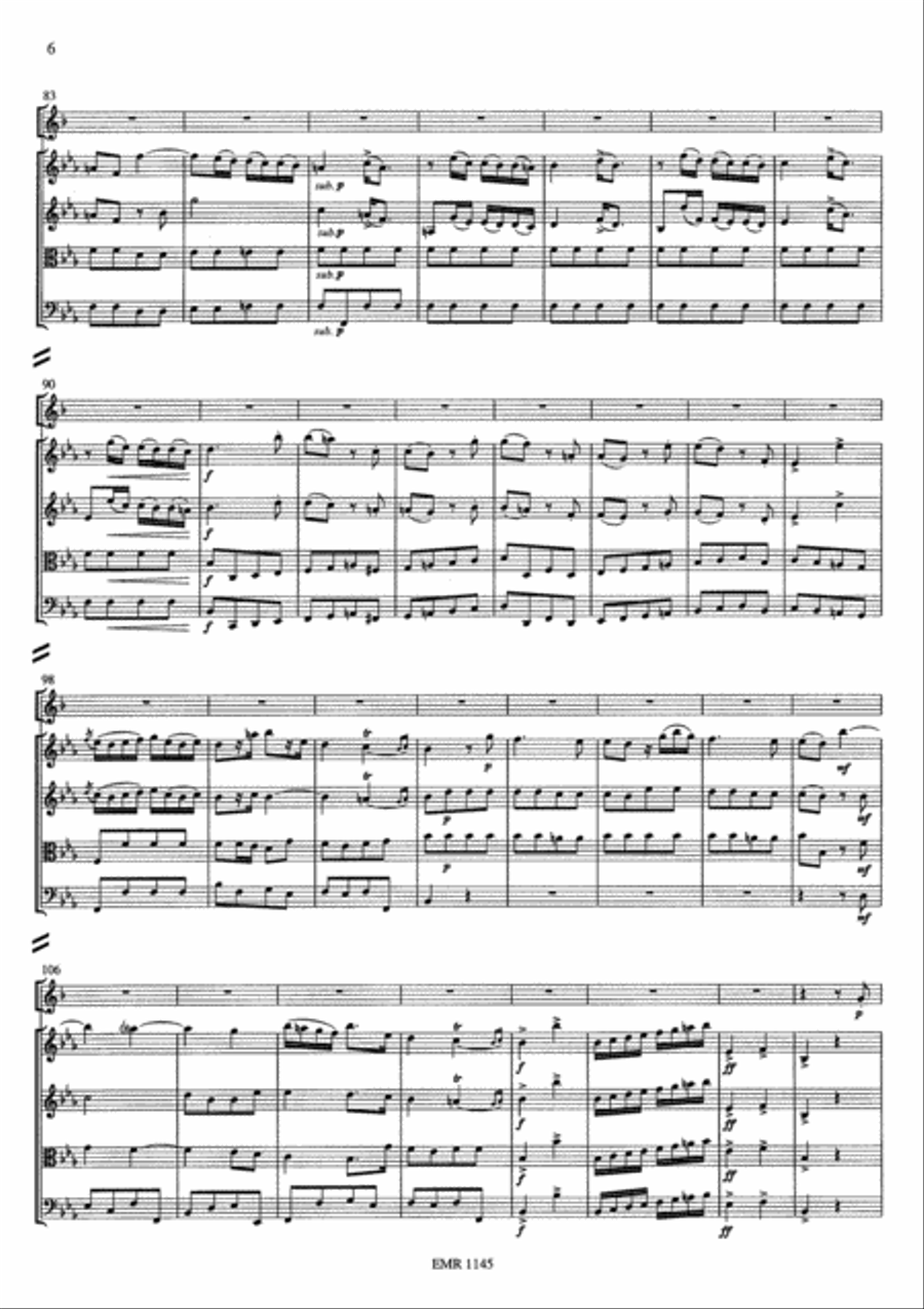 Konzert Konzert String Orchestra scores gallery preview page 6