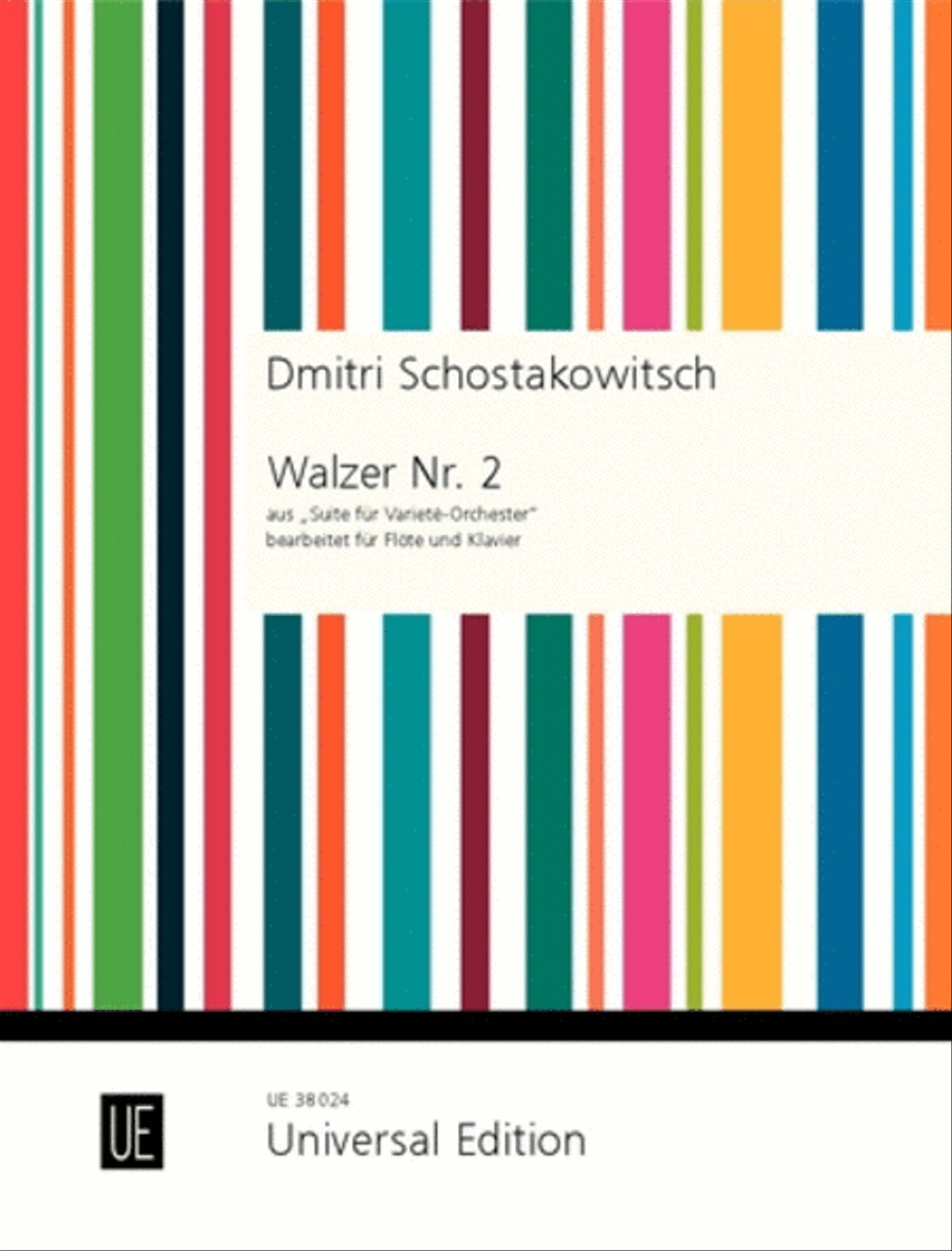 Walzer Nr. 2 Flute Solo scores gallery preview page 1